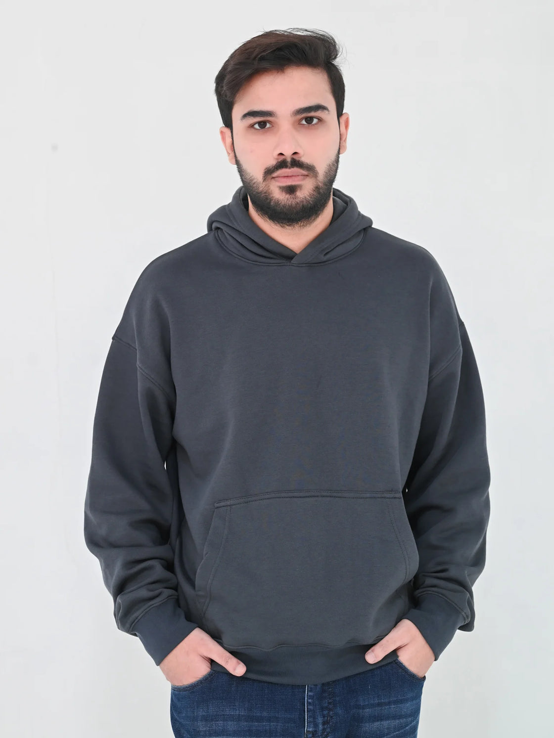 CHARCOL OVERSIZE HOODIE