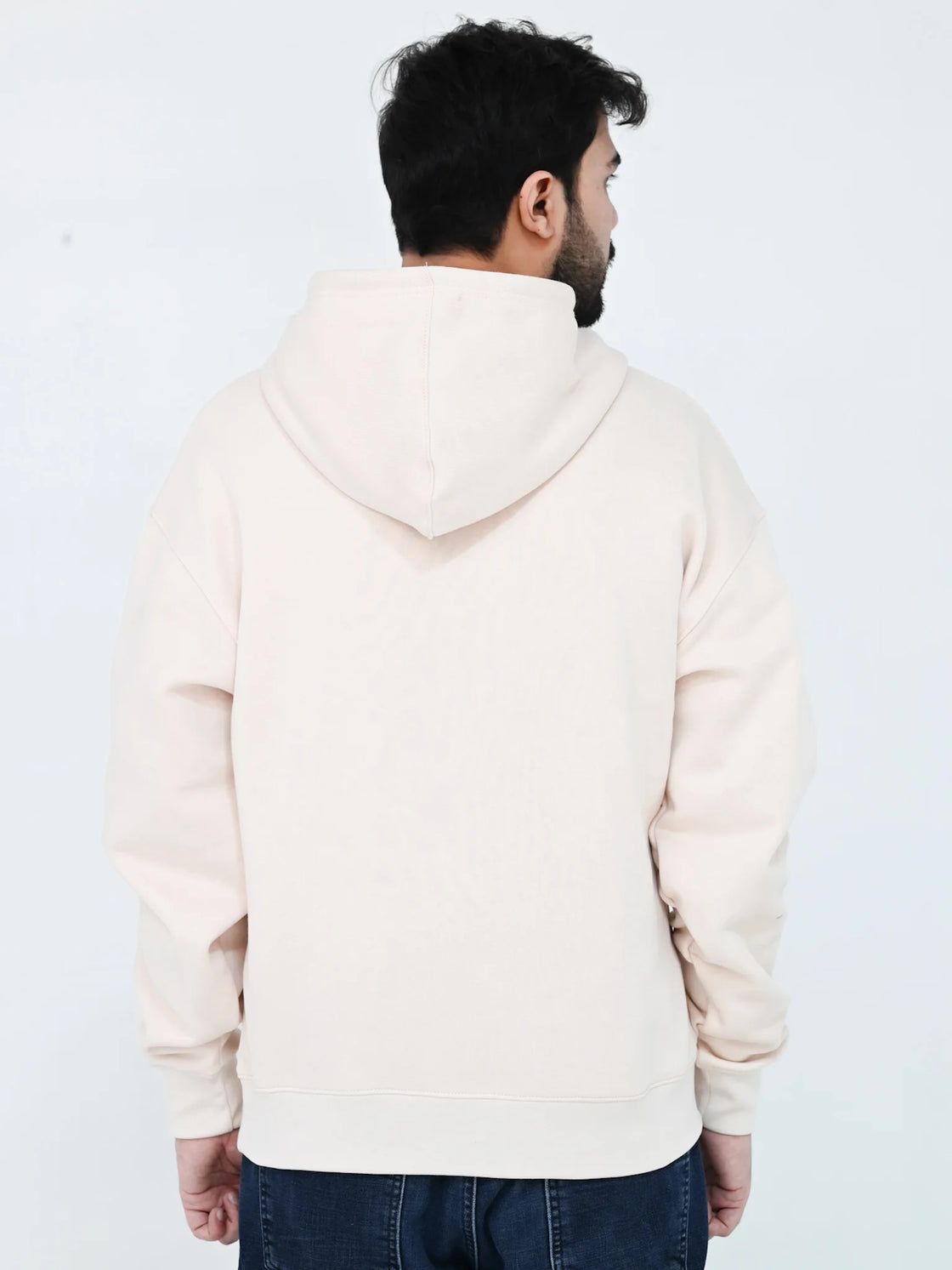 TULIP WHITE OVERSIZE HOODIE