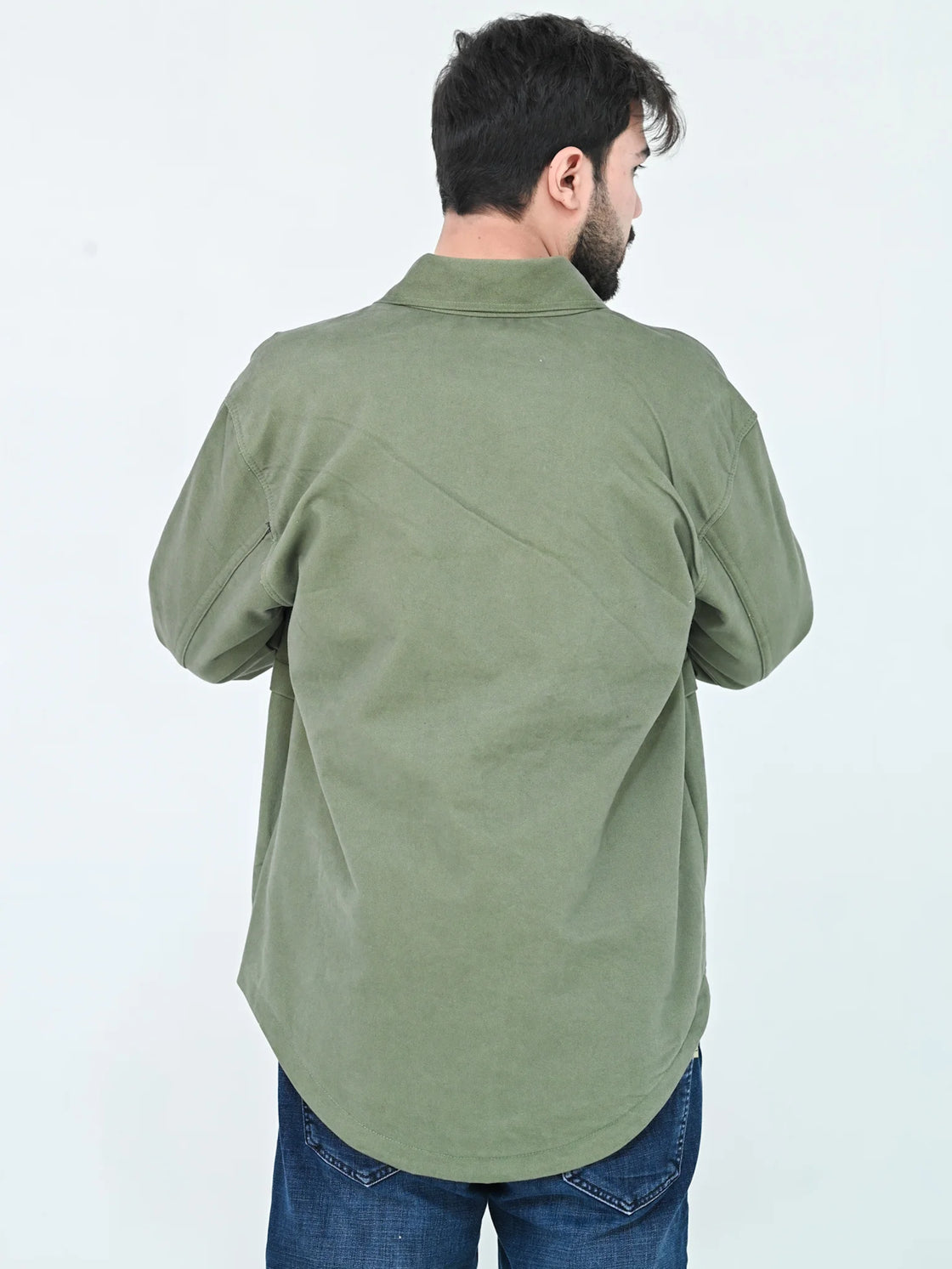 TWILL SHAKET OVERSHIRT